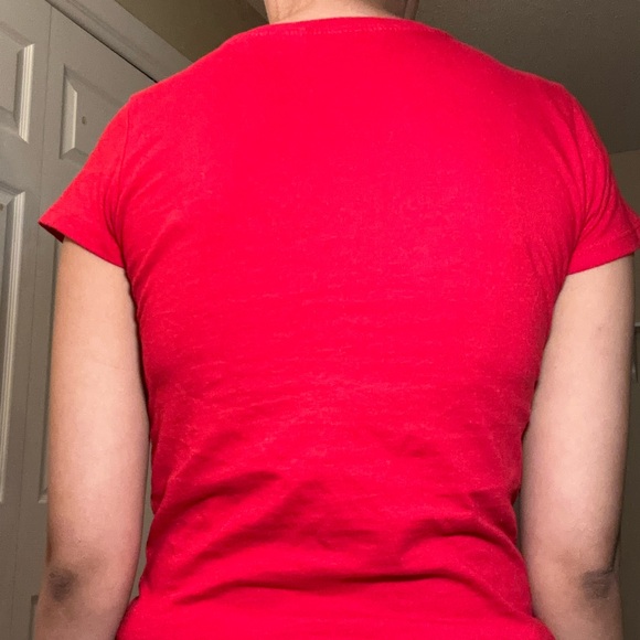 truth or dare red baby tee - Picture 2 of 3